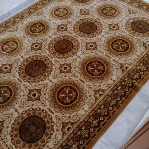 Machine-made wool rugs like new, 2.80x2.00 meters, cotton fringe