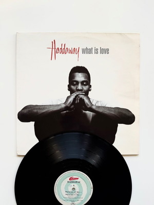 Haddaway What Is Love 12" Maxi Single μεταχειρισμένο, pop