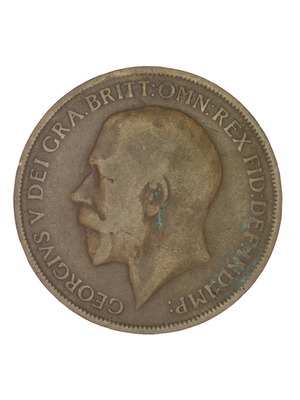 1 Penny 1912 Ηνωμένο Βασίλειο μεταχειρισμένο
