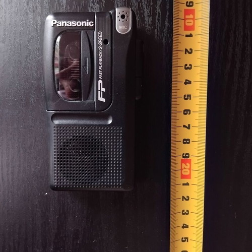 Panasonic RN-202 portable microcassette recorder used, needs repair