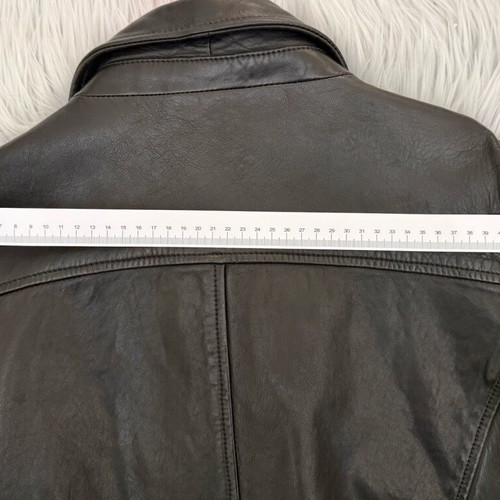 Arma women's leather jacket used black size M