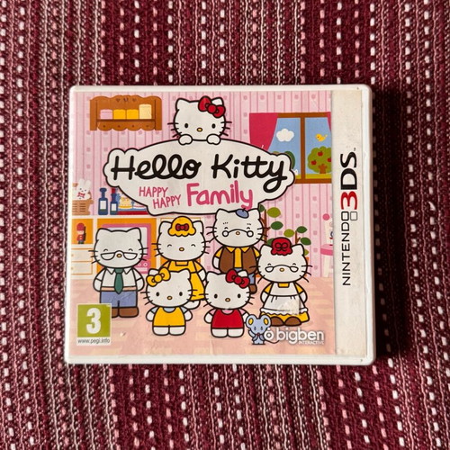 Hello Kitty Happy Happy Family Nintendo 3DS used game