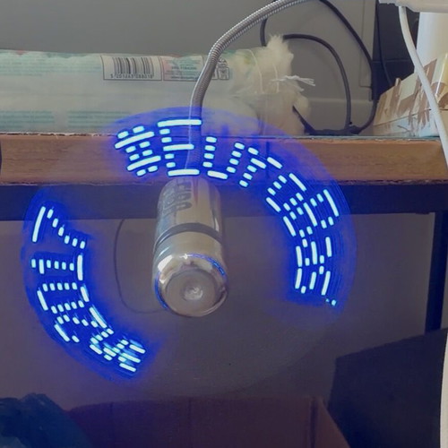 USB LED Fan FIBA Eurobasket 2017 promotional merch like new