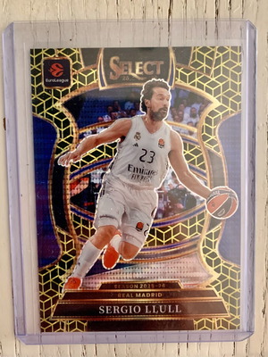 Sergio Llull 2025-26 Panini Select EuroLeague Gold Prizm κάρτα #89