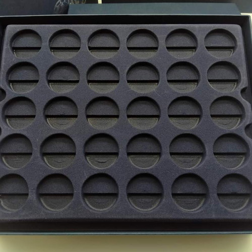 Velvet luxury case for 90 collectible two-euro coins new