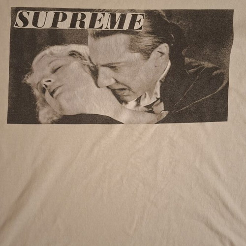 Supreme Dracula Tee White L used