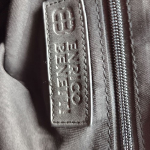 Large Enrico Benetti women's bag like new, dark gray with many pockets