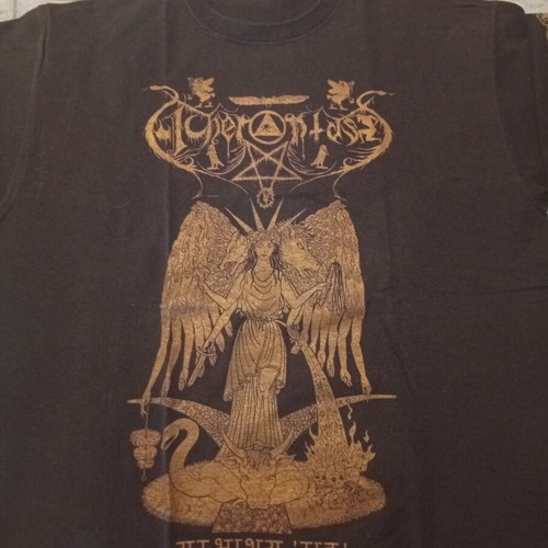 Acherontas T-shirt Large, black, mint condition, Rotting Christ Nastrond