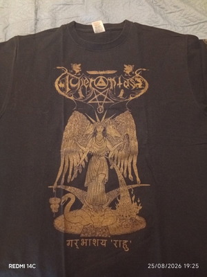 Acherontas T-shirt Large, black, mint condition, Rotting Christ Nastrond