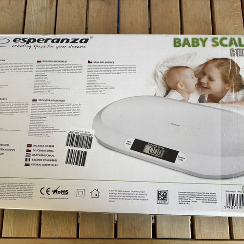 Esperanza Baby Scale used with LCD display and tare function