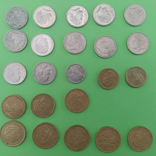 Greek Republic coins used