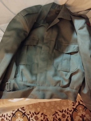 Military Jacket Under-Sergeant with 12th M/K Infantry Division Emblem like new