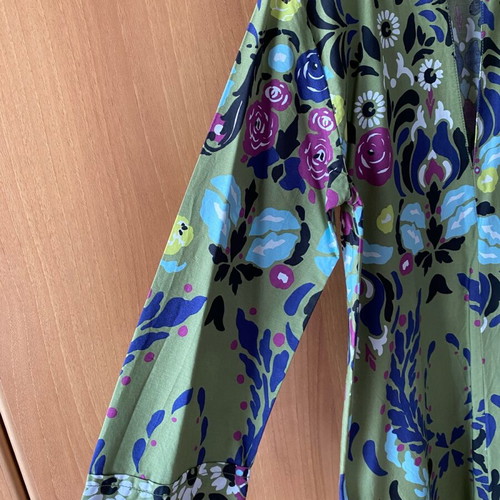 Zara long dress caftan new, colorful, cotton