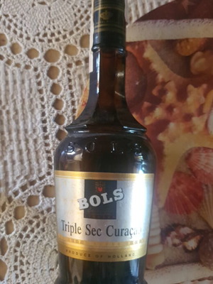 Λικέρ Bols Triple Sec Curaçao καινούργιο vintage μπουκάλι
