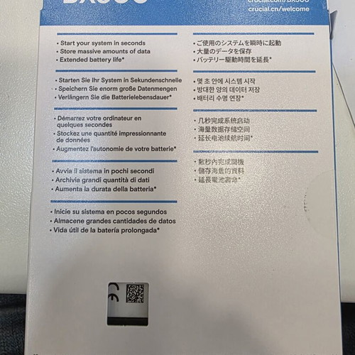 Crucial BX500 2TB 2.5-inch SATA III SSD