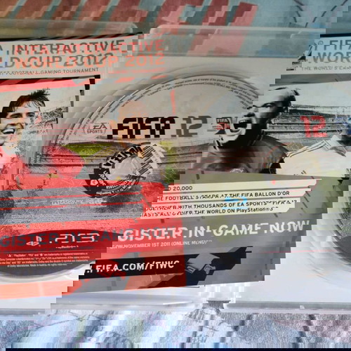 FIFA 12 +manual ps3