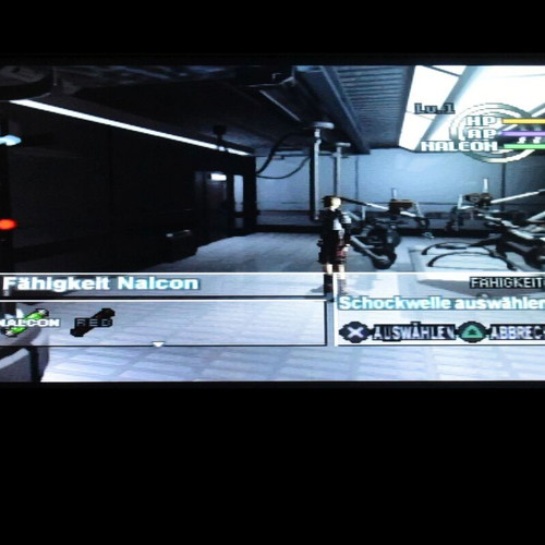 Galerians PlayStation 1 game, German language