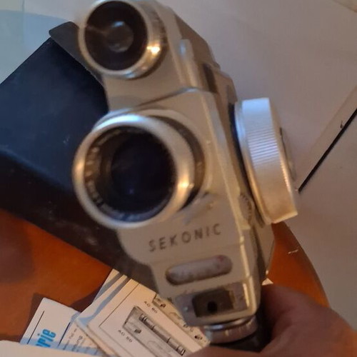 Sekonic vintage video camera used with case and manual