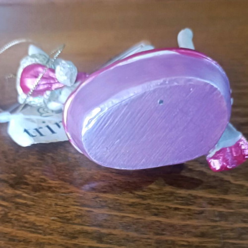 Vintage Trimar Christmas ornaments new, set of 2 pieces