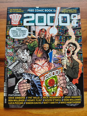 2000AD FCBD 2015 like new comic book