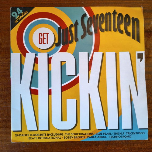 Jam On The Mutha Beats International Just Seventeen vinyl pack used, 90s dance