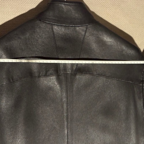 Chevignon B-Flake leather jacket XL black like new