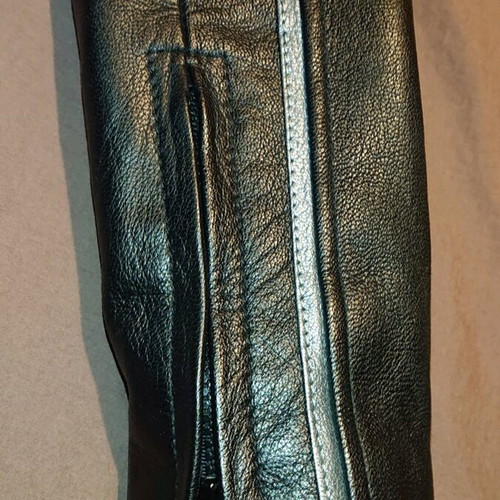 Jofama motorcycle jacket like new, genuine leather with protectors, size 36