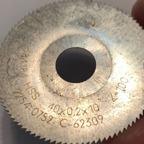 Small metal cutting disc new
