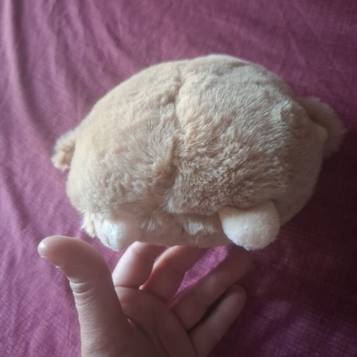 Soft plush teddy bear hand-sized, new
