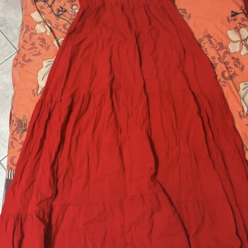 Trendyol long red dress like new size M
