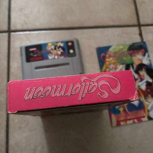 Sailormoon Nintendo SNES FR PAL Exclusive used, complete
