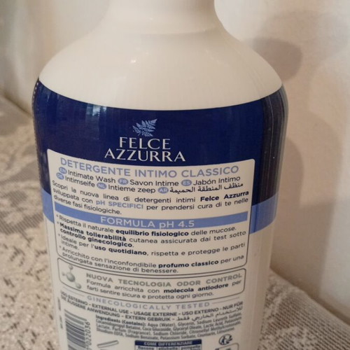Felce Azzura Intimate Wash 250 ml new, sealed