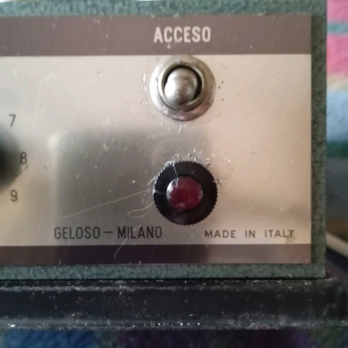 Vintage tube amplifier G.3215-A Geloso Milano used
