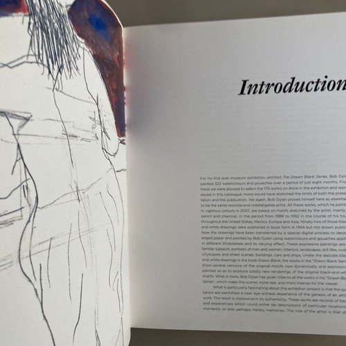Bob Dylan The Drawn Blank Series book new, collectible art album