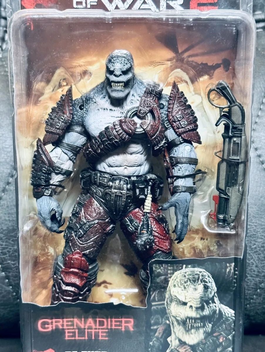 NECA ギアーズ・オブ・ウォー2 Grenadier Elite フィギュア NECA ギアーズ・オブ・ウォー2 Grenadier Elite フィギュア