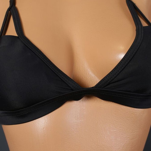 Bikini two-piece new black ultra sexy swimsuit