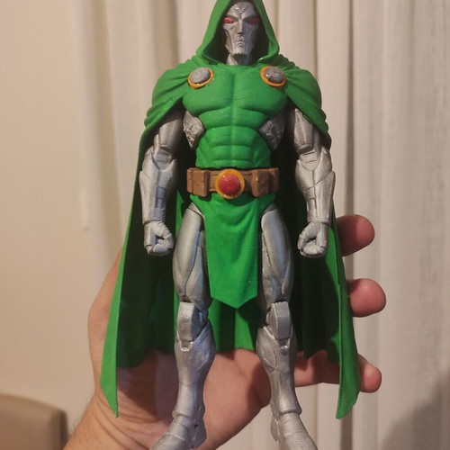 Dr Doom handmade figure