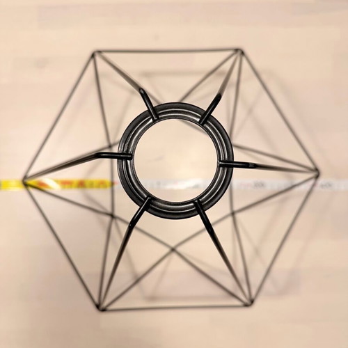 Minimal black ceiling light like new for pendant