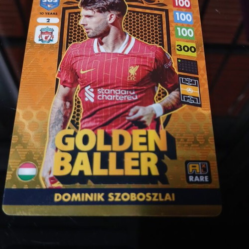 FIFA 365 Adrenalyn XL 2025 Golden Baller No2 Szoboszlai μεταχειρισμένο