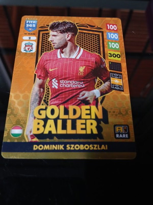 FIFA 365 Adrenalyn XL 2025 Golden Baller No2 Szoboszlai μεταχειρισμένο