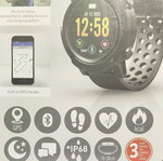 Smart watch σαν καινούργιο με gps, μέτρηση καρδιακών παλμών και άλλα