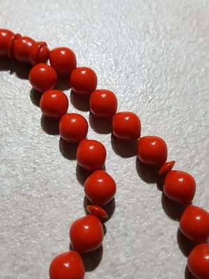 Old mastic worry beads collectible used with 33 beads