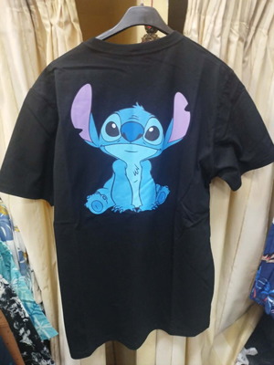 Stich Men's Short Sleeve T-shirt Black New, Cotton, Sizes M-XXL