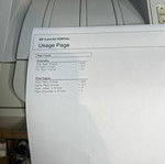 HP LaserJet P2055dn printer like new with full toner
