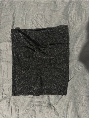 Skirt used gray with rhinestones by Calliope, size XS