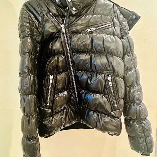 Biker jacket Diabless with detachable hood like new, size S