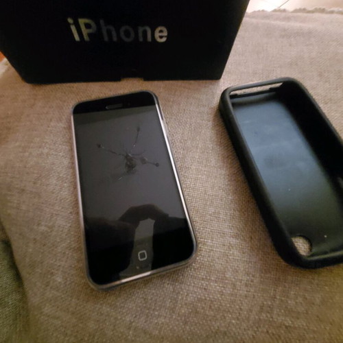 iPhone first generation used, silver