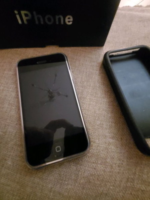 iPhone first generation used, silver