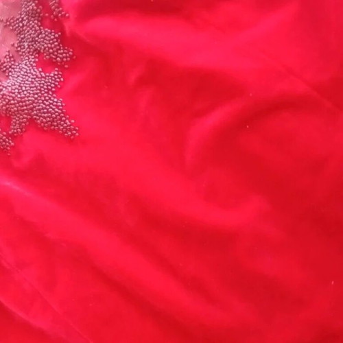 Raxevsky Medium crop top red velvet like new
