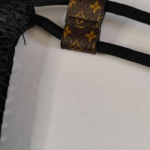 Louis Vuitton Sneakers Dustbag used, black mesh 37 x 25 cm